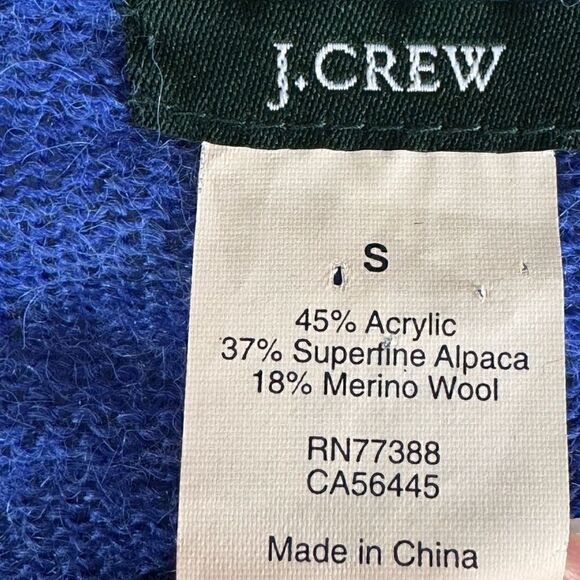 J. Crew Sweater Womens Size Small cardigan button up knit Alpaca and Wool blend - Picture 9 of 11